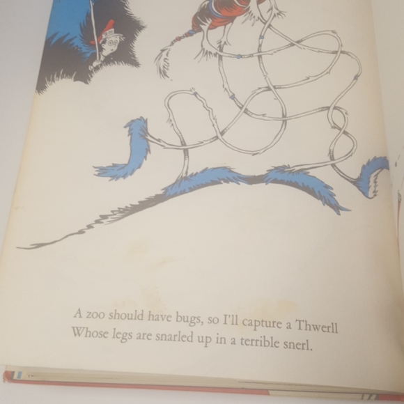 Vtg Dr. Seuss If I Ran The Zoo Hardcover Book - Picture 9 of 14